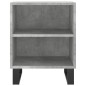 vidaXL Comodino Grigio Cemento 40x30x50 cm in Legno Multistrato vidaXL Comodino Grigio Cemento 40x30x50 cm in Legno Multistrato