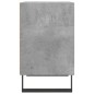 vidaXL Comodino Grigio Cemento 40x30x50 cm in Legno Multistrato vidaXL Comodino Grigio Cemento 40x30x50 cm in Legno Multistrato