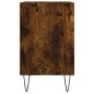 vidaXL Comodini Rovere Fumo 2 pz 40x30x50 cm in Legno Multistrato vidaXL Comodini Rovere Fumo 2 pz 40x30x50 cm in Legno Multistrato