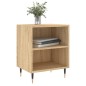 vidaXL Comodino Rovere Sonoma 40x30x50 cm in Legno Multistrato