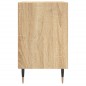 vidaXL Comodino Rovere Sonoma 40x30x50 cm in Legno Multistrato