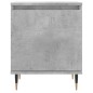 vidaXL Comodini 2 pz Grigio Cemento 40x30x50 cm in Legno Multistrato vidaXL Comodini 2 pz Grigio Cemento 40x30x50 cm in Legno Multistrato