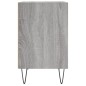 vidaXL Comodini Grigio Sonoma 2 pz 40x30x50 cm in Legno Multistrato vidaXL Comodini Grigio Sonoma 2 pz 40x30x50 cm in Legno Multistrato