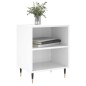 vidaXL Comodini 2 pz Bianco Lucido 40x30x50 cm in Legno Multistrato vidaXL Comodini 2 pz Bianco Lucido 40x30x50 cm in Legno Multistrato
