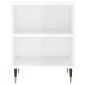 vidaXL Comodini 2 pz Bianco Lucido 40x30x50 cm in Legno Multistrato vidaXL Comodini 2 pz Bianco Lucido 40x30x50 cm in Legno Multistrato