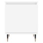 vidaXL Comodino Bianco 40x30x50 cm in Legno Multistrato vidaXL Comodino Bianco 40x30x50 cm in Legno Multistrato