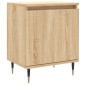 vidaXL Comodino Rovere Sonoma 40x30x50 cm in Legno Multistrato vidaXL Comodino Rovere Sonoma 40x30x50 cm in Legno Multistrato