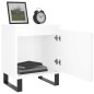 vidaXL Comodini 2 pz Bianco Lucido 40x30x50 cm in Legno Multistrato vidaXL Comodini 2 pz Bianco Lucido 40x30x50 cm in Legno Multistrato
