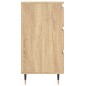 vidaXL Comodini 2 pz Rovere Sonoma 40x35x69 cm in Legno Multistrato vidaXL Comodini 2 pz Rovere Sonoma 40x35x69 cm in Legno Multistrato