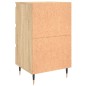 vidaXL Comodini 2 pz Rovere Sonoma 40x35x69 cm in Legno Multistrato vidaXL Comodini 2 pz Rovere Sonoma 40x35x69 cm in Legno Multistrato