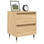 vidaXL Comodino Rovere Sonoma 40x35x50 cm in Legno Multistrato vidaXL Comodino Rovere Sonoma 40x35x50 cm in Legno Multistrato