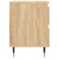 vidaXL Comodino Rovere Sonoma 40x35x50 cm in Legno Multistrato vidaXL Comodino Rovere Sonoma 40x35x50 cm in Legno Multistrato