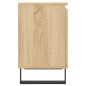 vidaXL Comodino Rovere Sonoma 40x30x50 cm in Legno Multistrato vidaXL Comodino Rovere Sonoma 40x30x50 cm in Legno Multistrato