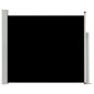 Tenda Laterale Retrattile per Patio 100x300 cm Nera Tenda Laterale Retrattile per Patio 100x300 cm Nera