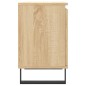 vidaXL Comodini 2 pz Rovere Sonoma 40x30x50 cm in Legno Multistrato