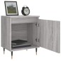 vidaXL Comodini Grigio Sonoma 2 pz 40x30x50 cm in Legno Multistrato vidaXL Comodini Grigio Sonoma 2 pz 40x30x50 cm in Legno Multistrato