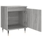 vidaXL Comodini Grigio Sonoma 2 pz 40x30x50 cm in Legno Multistrato vidaXL Comodini Grigio Sonoma 2 pz 40x30x50 cm in Legno Multistrato