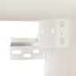 Pensili 2 pz Bianchi 60x30x30 cm in Legno Massello di Pino Pensili 2 pz Bianchi 60x30x30 cm in Legno Massello di Pino