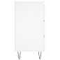 vidaXL Comodino Bianco 40x35x69 cm in Legno Multistrato vidaXL Comodino Bianco 40x35x69 cm in Legno Multistrato