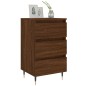 vidaXL Comodini 2 pz Rovere Marrone 40x35x69 cm in Legno Multistrato vidaXL Comodini 2 pz Rovere Marrone 40x35x69 cm in Legno Multistrato