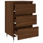 vidaXL Comodini 2 pz Rovere Marrone 40x35x69 cm in Legno Multistrato vidaXL Comodini 2 pz Rovere Marrone 40x35x69 cm in Legno Multistrato