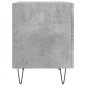 vidaXL Comodini 2 pz Grigio Cemento 40x35x47,5 cm in Legno Multistrato
