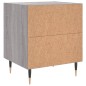 vidaXL Comodino Grigio Sonoma 40x35x47,5 cm in Legno Multistrato