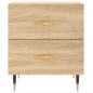 vidaXL Comodino Rovere Sonoma 40x35x47,5 cm in Legno Multistrato