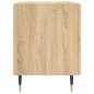 vidaXL Comodino Rovere Sonoma 40x35x47,5 cm in Legno Multistrato