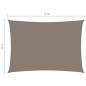 Parasole a Vela Oxford Rettangolare 3x5 m Grigio Talpa Parasole a Vela Oxford Rettangolare 3x5 m Grigio Talpa
