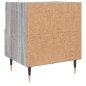 vidaXL Comodino Grigio Sonoma 40x35x47,5 cm in Legno Multistrato