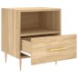vidaXL Comodini 2 pz Rovere Sonoma 40x35x47,5 cm in Legno Multistrato