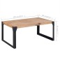 Tavolino da Caffè in Legno Massello di Acacia 100x60x45 cm Tavolino da Caffè in Legno Massello di Acacia 100x60x45 cm