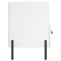 vidaXL Comodino Bianco 40x35x47,5 cm in Legno Multistrato