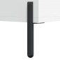 vidaXL Comodino Bianco 40x35x47,5 cm in Legno Multistrato