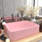 Lavandino Luxury Rosa Opaco 41x30x12 cm in Ceramica Lavandino Luxury Rosa Opaco 41x30x12 cm in Ceramica
