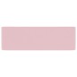 Lavandino Luxury Rosa Opaco 41x30x12 cm in Ceramica Lavandino Luxury Rosa Opaco 41x30x12 cm in Ceramica