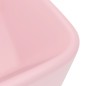 Lavandino Luxury Rosa Opaco 41x30x12 cm in Ceramica Lavandino Luxury Rosa Opaco 41x30x12 cm in Ceramica