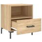 vidaXL Comodino Rovere Sonoma 40x35x47,5 cm in Legno Multistrato