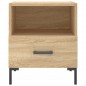 vidaXL Comodino Rovere Sonoma 40x35x47,5 cm in Legno Multistrato