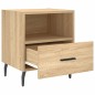 vidaXL Comodini 2 pz Rovere Sonoma 40x35x47,5 cm in Legno Multistrato
