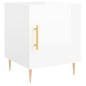 vidaXL Comodini 2 pz Bianco Lucido 40x40x50 cm in Legno Multistrato vidaXL Comodini 2 pz Bianco Lucido 40x40x50 cm in Legno Multistrato