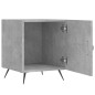 vidaXL Comodino Grigio Cemento 40x40x50 cm in Legno Multistrato vidaXL Comodino Grigio Cemento 40x40x50 cm in Legno Multistrato