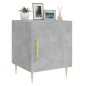 vidaXL Comodino Grigio Cemento 40x40x50 cm in Legno Multistrato vidaXL Comodino Grigio Cemento 40x40x50 cm in Legno Multistrato