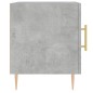vidaXL Comodino Grigio Cemento 40x40x50 cm in Legno Multistrato vidaXL Comodino Grigio Cemento 40x40x50 cm in Legno Multistrato