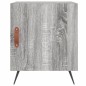 vidaXL Comodino Grigio Sonoma 40x40x50 cm in Legno Multistrato vidaXL Comodino Grigio Sonoma 40x40x50 cm in Legno Multistrato