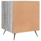 vidaXL Comodino Grigio Sonoma 40x40x50 cm in Legno Multistrato vidaXL Comodino Grigio Sonoma 40x40x50 cm in Legno Multistrato