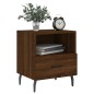 vidaXL Comodini 2 pz Rovere Marrone 40x35x47,5 cm in Legno Multistrato