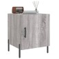vidaXL Comodini 2 pz Grigio Sonoma 40x40x50 cm in Legno Multistrato vidaXL Comodini 2 pz Grigio Sonoma 40x40x50 cm in Legno Multistrato