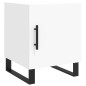 vidaXL Comodino Bianco 40x40x50 cm in Legno Multistrato vidaXL Comodino Bianco 40x40x50 cm in Legno Multistrato